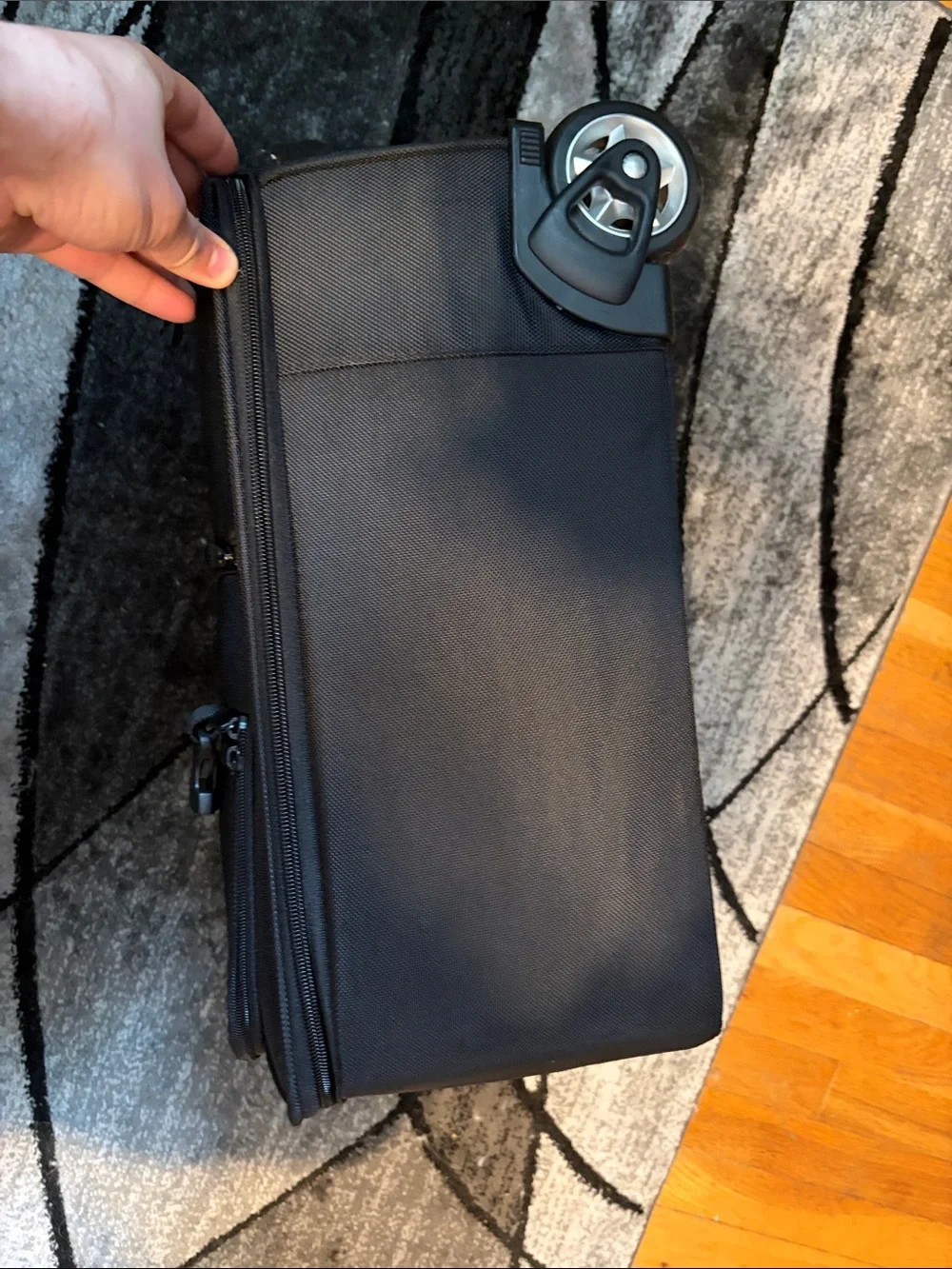 Keeler Black Men's Travel Backpack